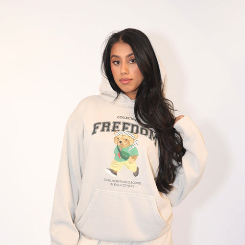 Freedom Bear Heavyweight Hoodie