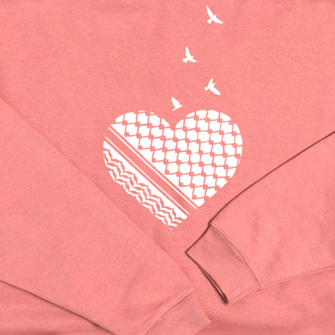 Palestine Heart Crewneck