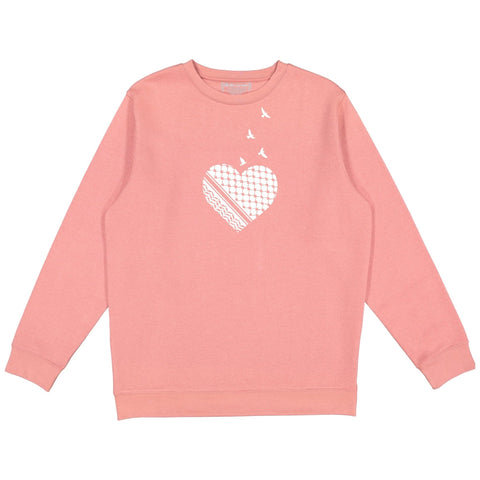 Palestine Heart Crewneck