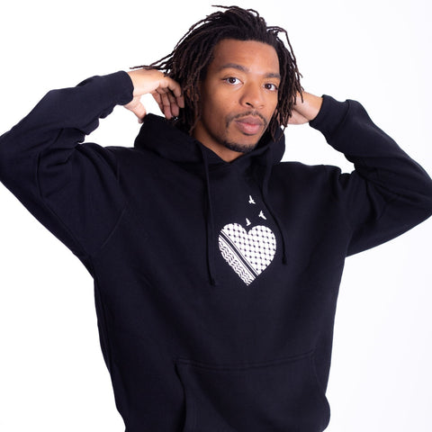 Palestine Heart Hoodie