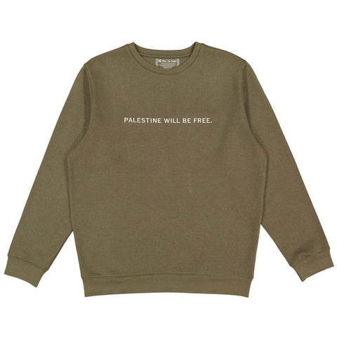 Palestine Will Be Free Crewneck