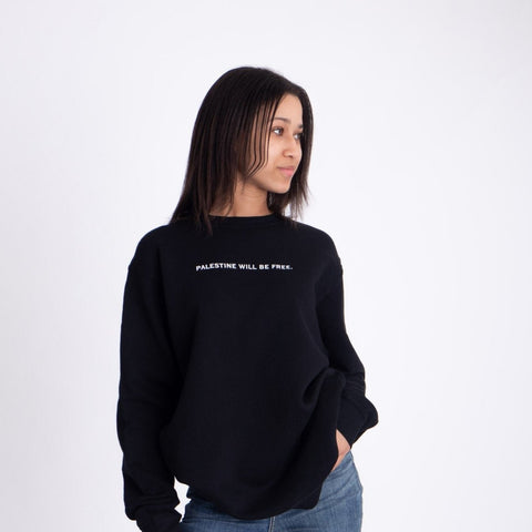 Palestine Will Be Free Crewneck